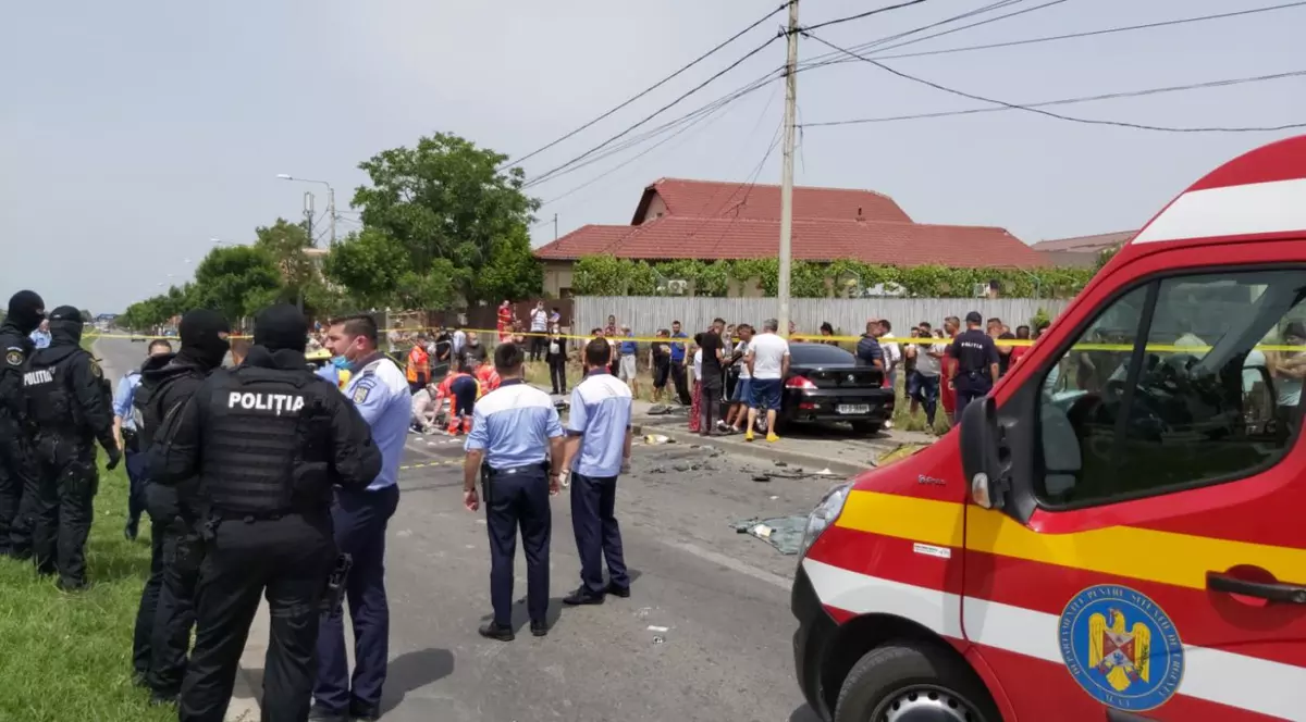 Accident grav în Craiova. Două persoane au murit şi alte două sunt în stare gravă