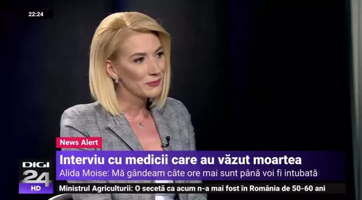 Jurnalista Carla Tănasie i-a cerut iertare medicului pe care l-a anunţat eronat mort de COVID în direct la TV. Reacţia Alidei Moise