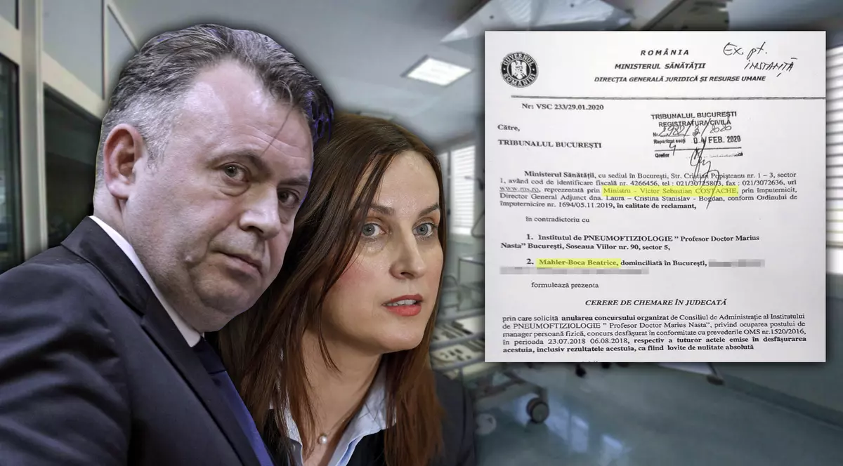Beatrice Mahler, managerul de la “Nasta”, spitalul cu 6 asistente contaminate cu COVID-19, a fost dată în judecată de Ministerul Sănătății, pentru că și-a ocupat ilegal postul