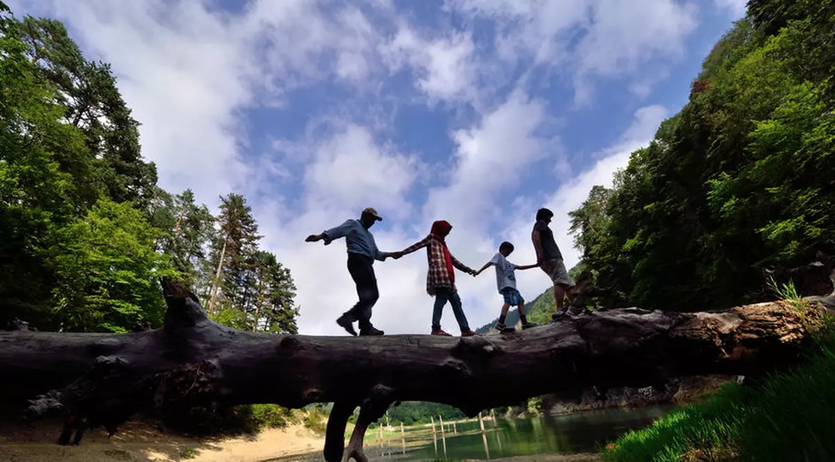 Drumeții la munte cu copiii