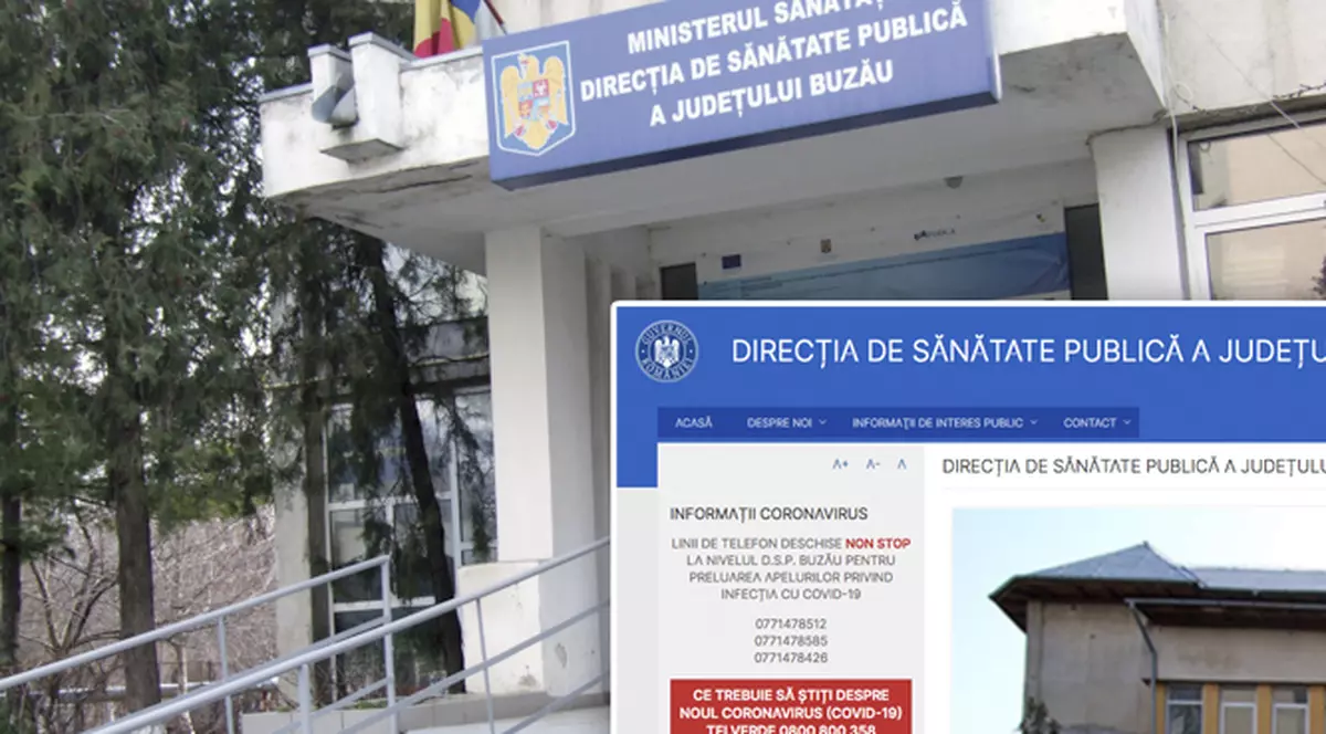 Directorul DSP Buzău şi medicul şef epidemiolog, confirmaţi cu COVID-19