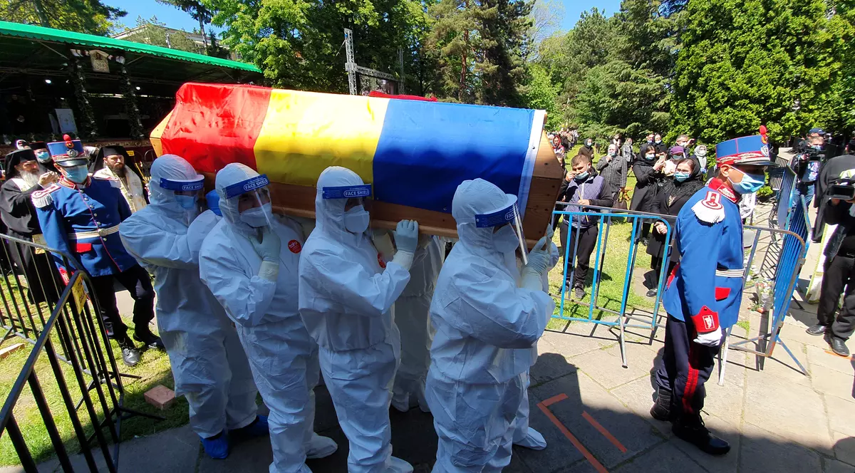 ÎPS Pimen a fost înmormântat la Suceava. Măsurile luate pentru păstrarea distanței sociale