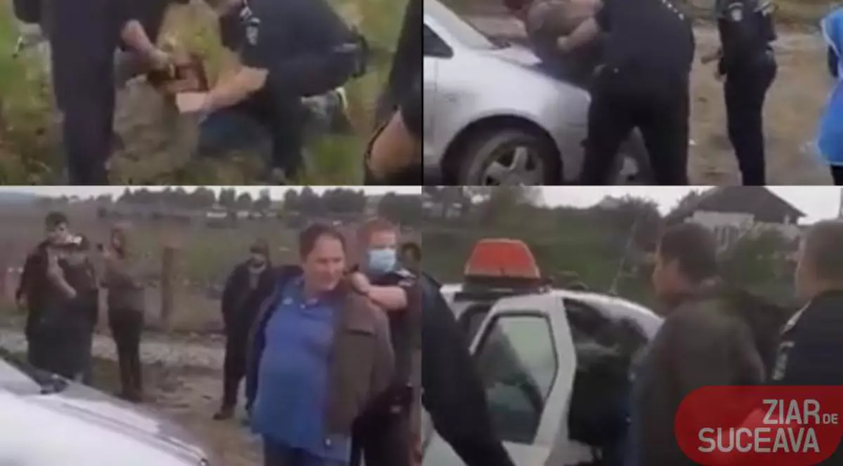 VIDEO | Un bărbat din Suceava, amenințat cu pistolul de proprietarul unui magazin pentru că nu și-a plătit datoria. Pistolarul, în custodia poliției