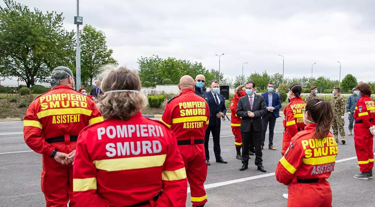 Medic voluntar în Republica Moldova, infectat cu coronavirus. Ar mai putea fi și alte cazuri de COVID în delegația întoarsă sâmbătă în România