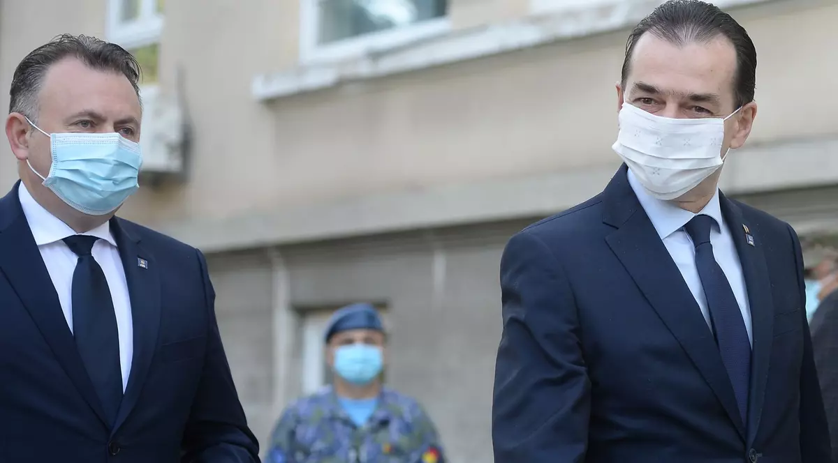 Surse: Ceartă între Orban și Tătaru privind regulile pentru purtarea măștilor. Ordinul nu a fost publicat nici până acum