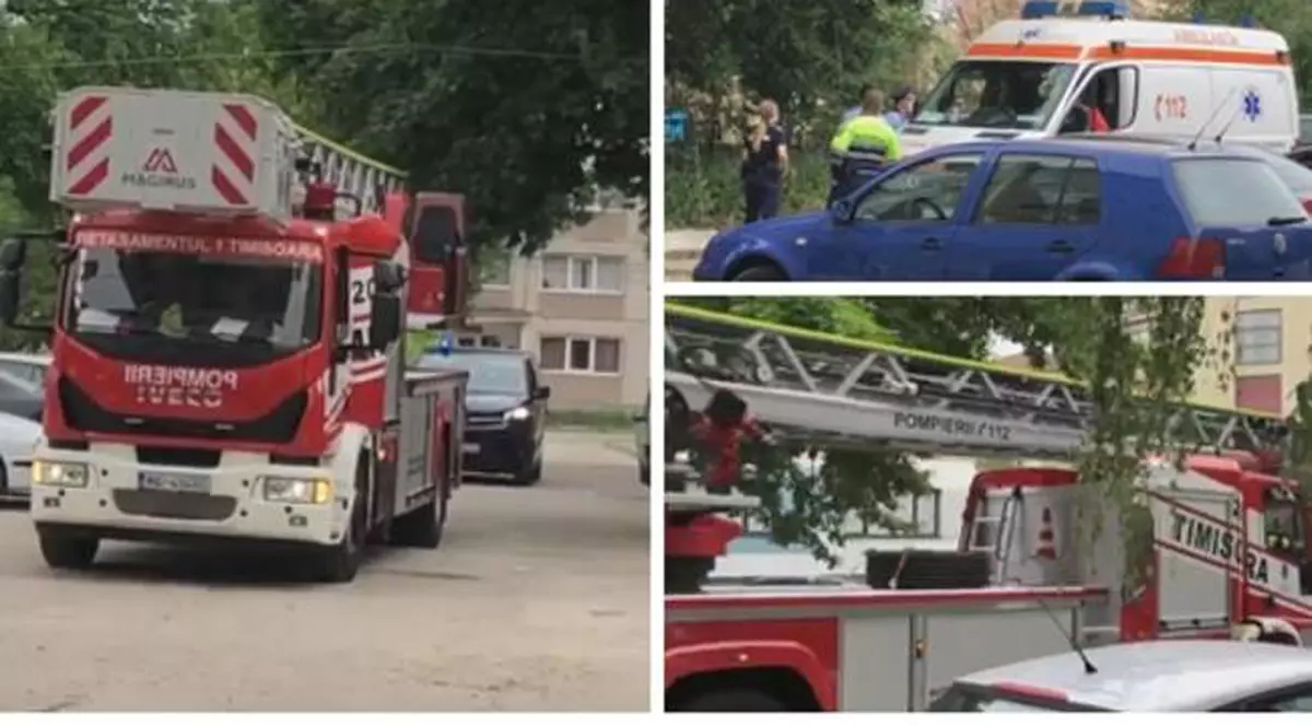 Tentativă de sinucidere în complexul studențesc din Timișoara. Polițiștii au reușit să o împiedice