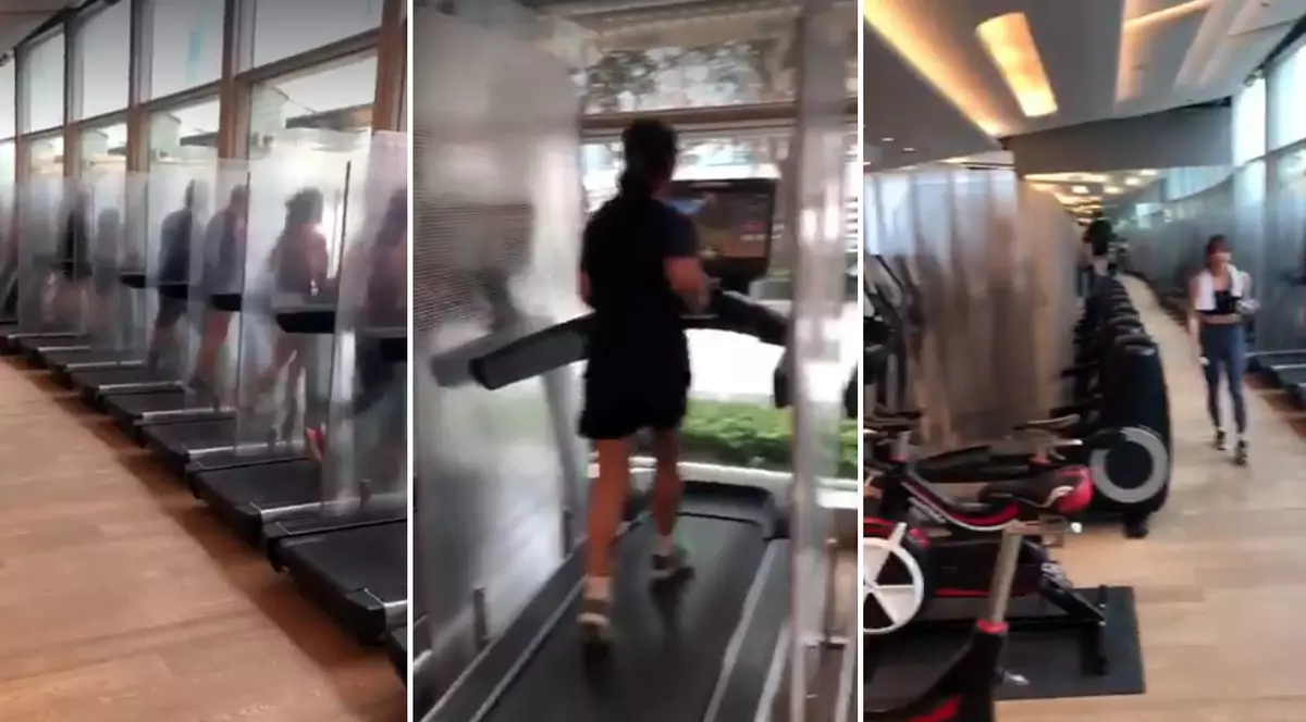 Sala de fitness din Hong Kong