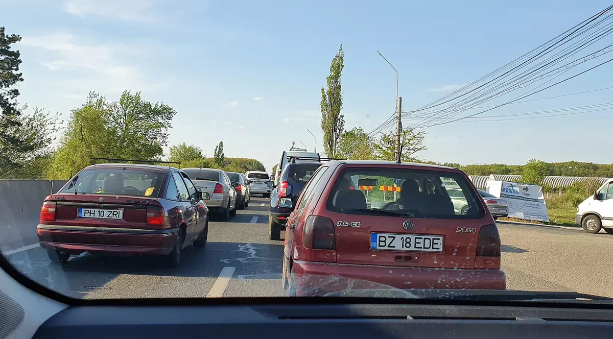 Autostrada A3, A2 și DN1 sunt aglomerate, duminică seara. Se întorc turiștii de la munte și de pe litoral