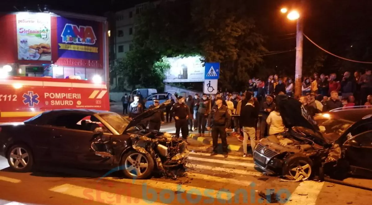 Accident grav în Botoşani. Un tânăr care transmitea în direct pe Facebook a produs tragicul eveniment soldat cu 6 victime