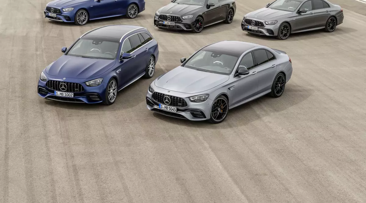 Versiunile de performanță ale gamei Mercedes-Benz Clasa E au primit un facelift consistent