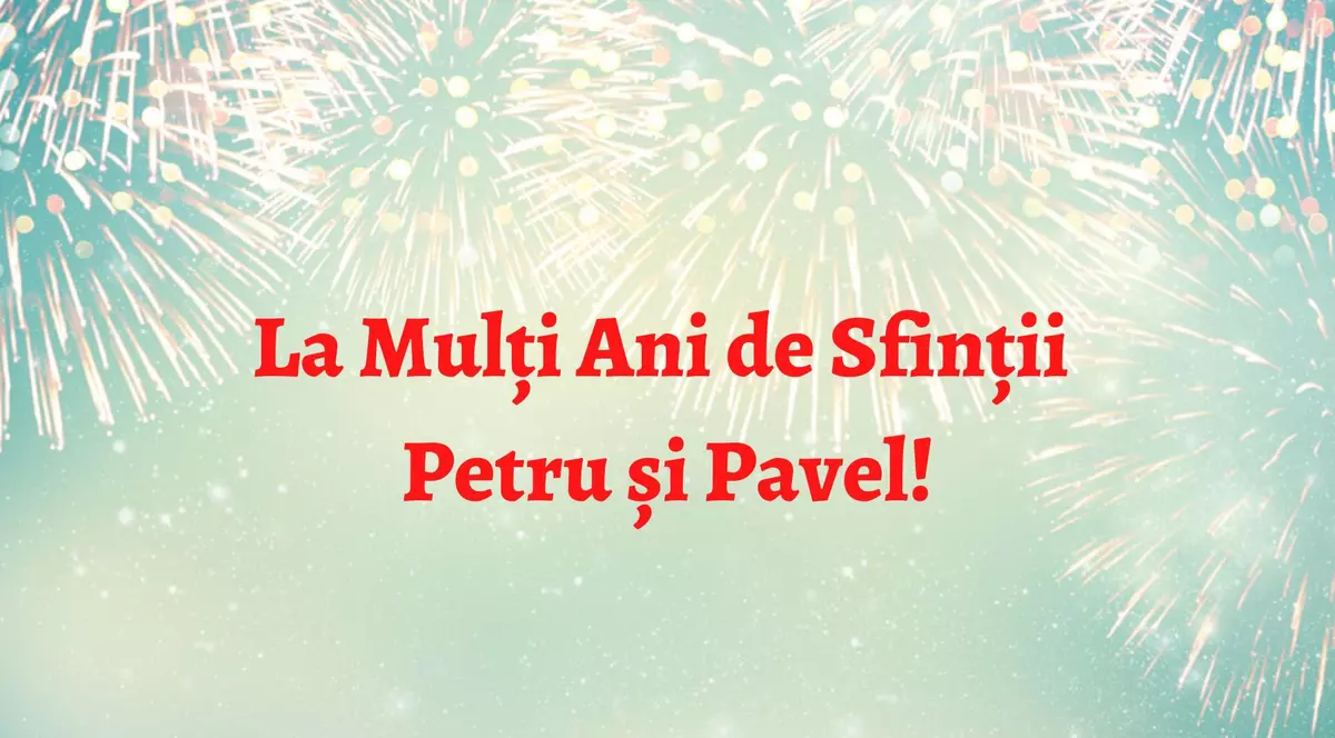 Mesaje de Sfântul Petru și Pavel - mesaje de La Mulți Ani.
