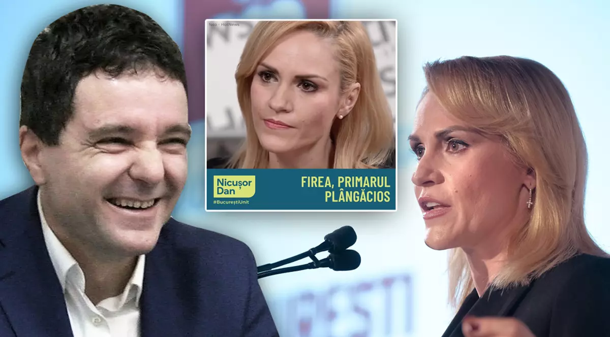 Gabriela Firea, atac la Nicușor Dan: „Eu, plângăcioasă? Am fost operată de trei ori, la un prag de moarte și n-am vărsat nicio lacrimă”