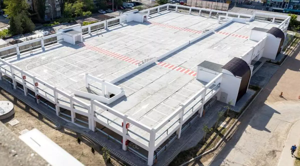 Singura parcare supraetajată din Galați, inaugurată vineri. Accesul e gratuit