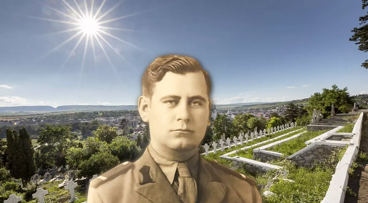 Eroi uitați într-un cimitir din Turda. Un clujean a găsit, după 75 de ani, locul unde e îngropat bunicul său mort în al Doilea Război Mondial