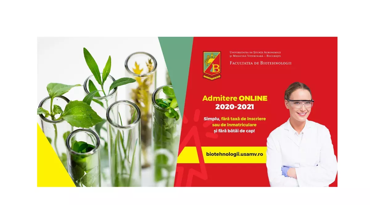 (Publicitate) Alege un job al viitorului! Biotehnologia este în topul celor mai avansate și mai necesare domenii de activitate!