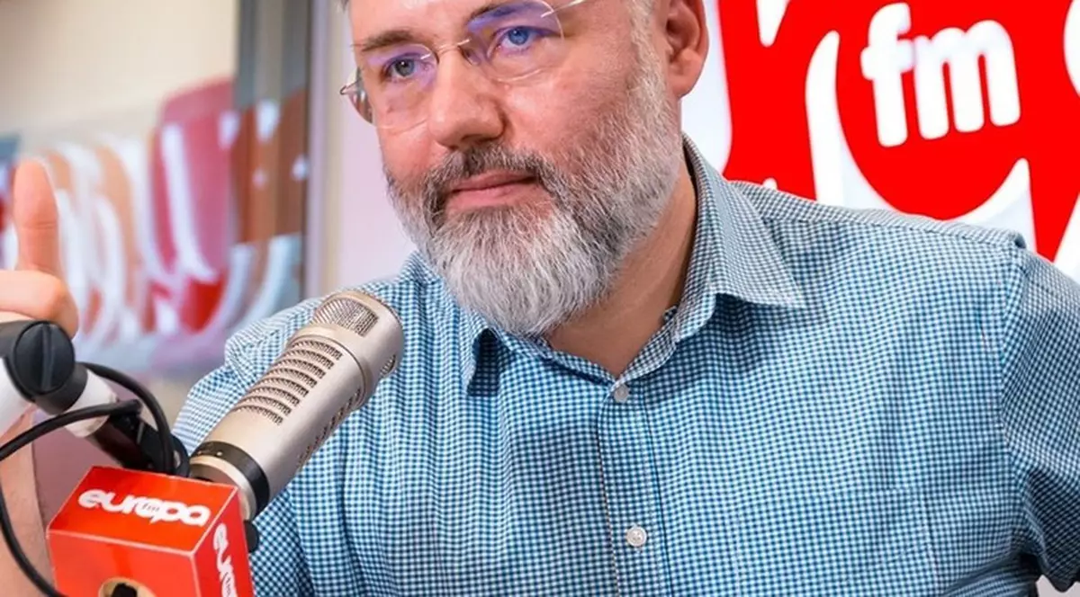 Cătălin Striblea, din nou la matinal. Împreună cu Radu Constantinescu, la Europa FM FOTO: Paginademedia.ro