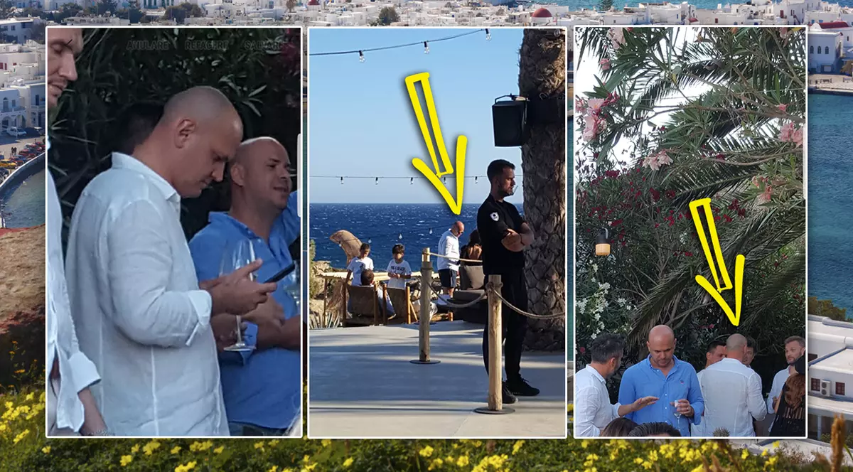 Imagini cu Sebastian Ghiță petrecând în insula grecească Mykonos în timp ce el e azilant în Serbia și cu procese de corupție în România
