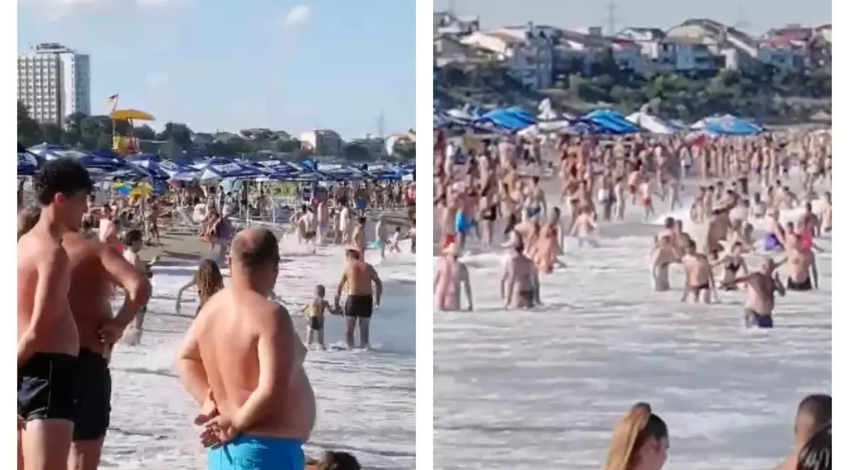 VIDEO | Cel mai aglomerat weekend pe Litoral. Turiștii sfidează în continuare regulile anti-COVID