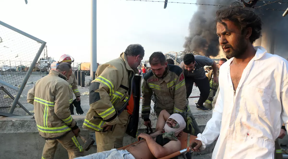 Explozii în Beirut, capitala Liban