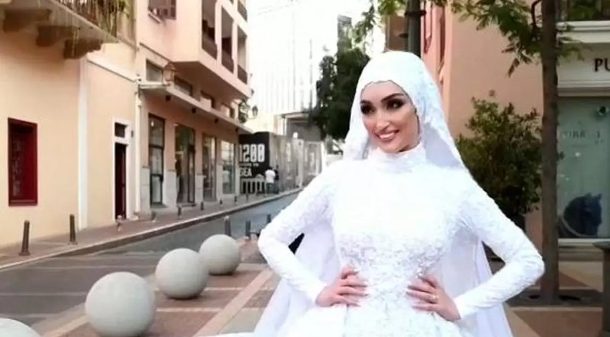 VIDEO | Momentul șocant în care ședința foto a unei mirese din Beirut este întreruptă de explozie