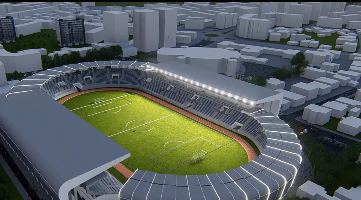 VIDEO | Cum va arăta noul  stadionul din Sibiu. Investiție de 136 de milioane de lei