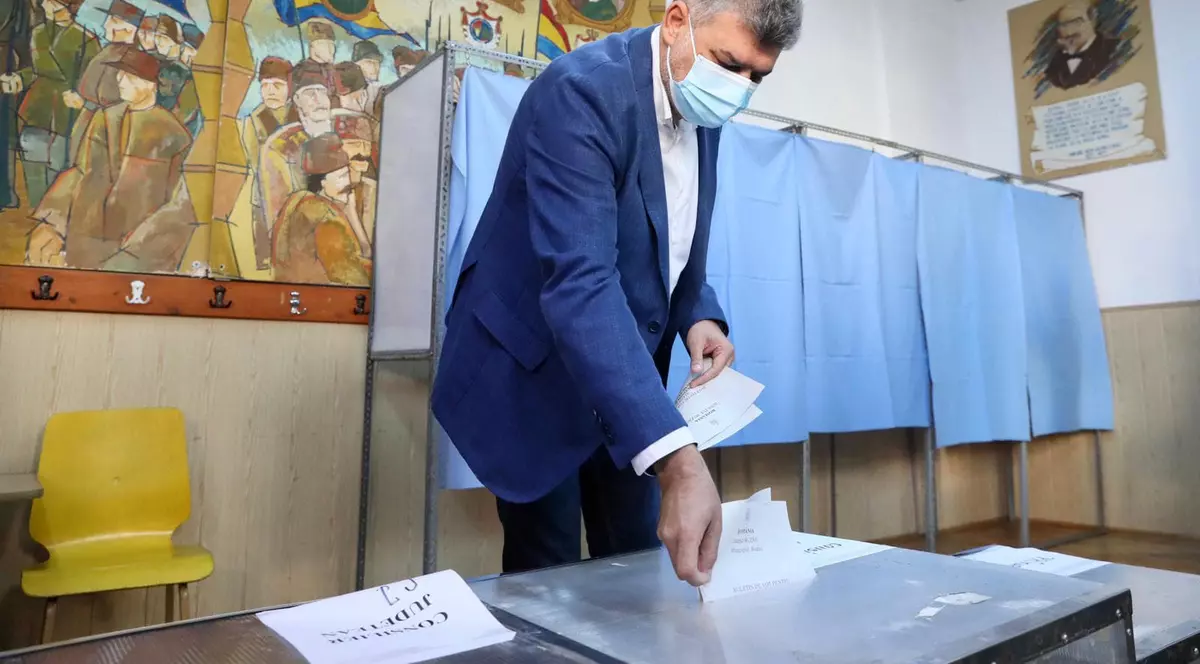 Marcel Ciolacu, liderul PSD, după ce votat: ”Astăzi se aleg gospodarii oraşelor si judeţelor, nu oameni politici”