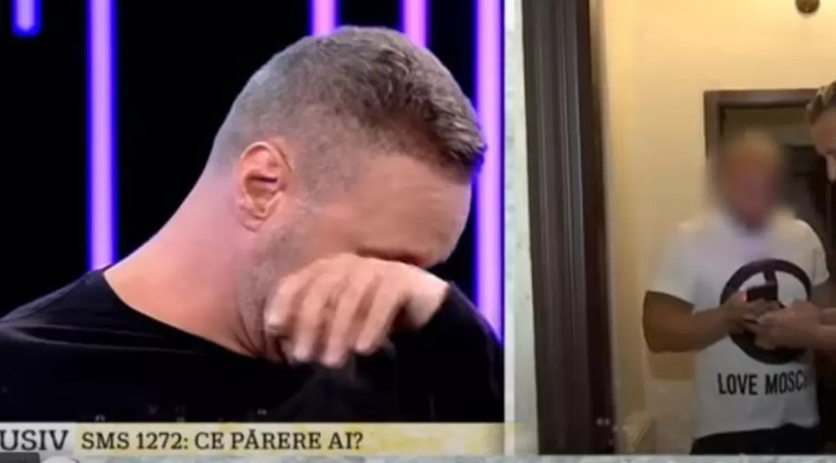 VIDEO. Scandal cu Alin Oprea și fiica sa în direct, la televizor. Cântărețul a început să plângă