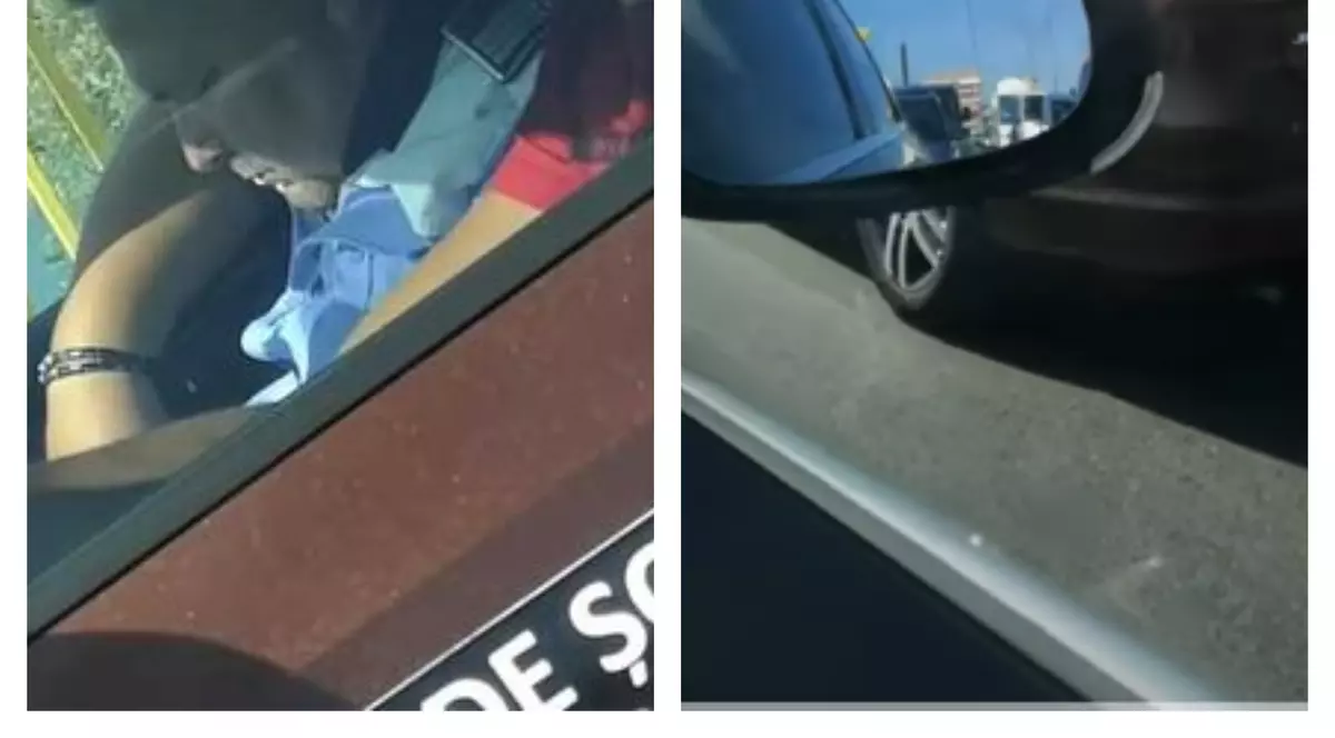 VIDEO | Un polițist examinator a adormit în timpul probei practice pentru obținerea permisului auto, la Suceava