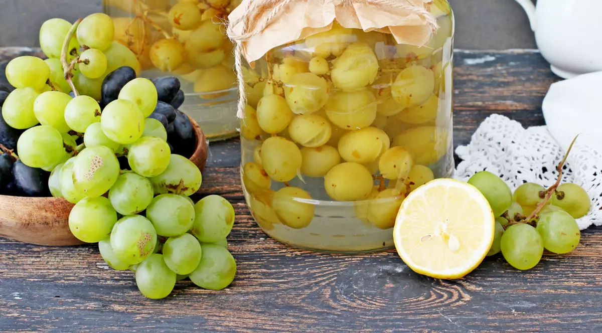 Compot de struguri - rețete pentru iarnă