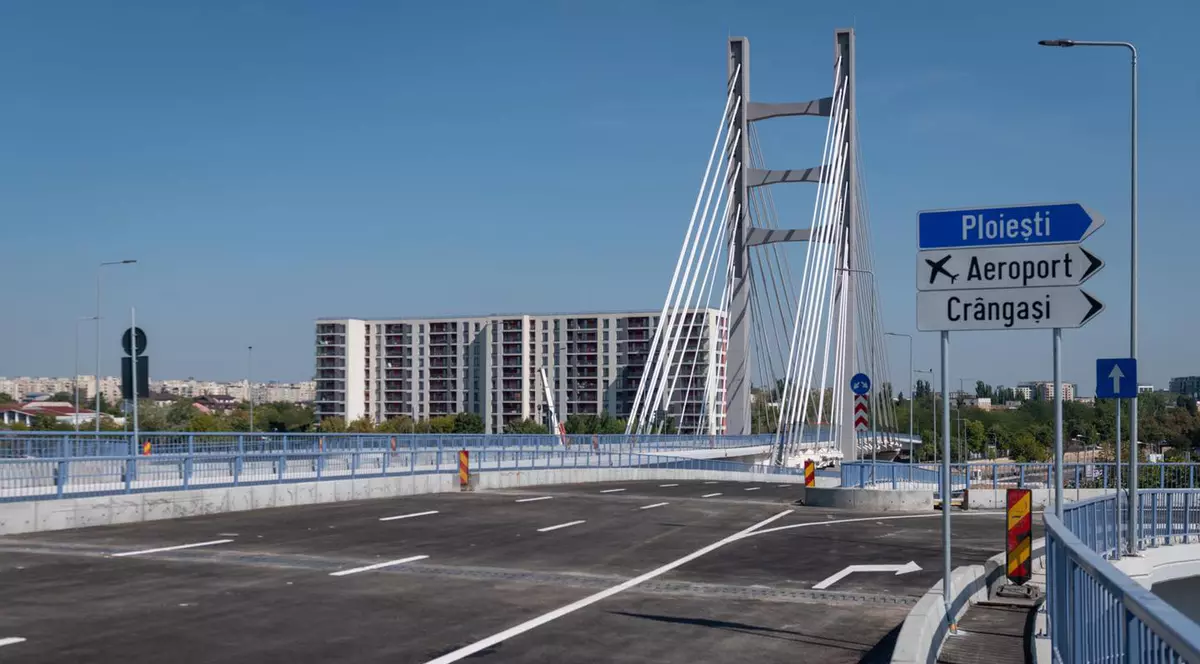Podul Ciurel se va deschide sâmbătă (foto PMB)
