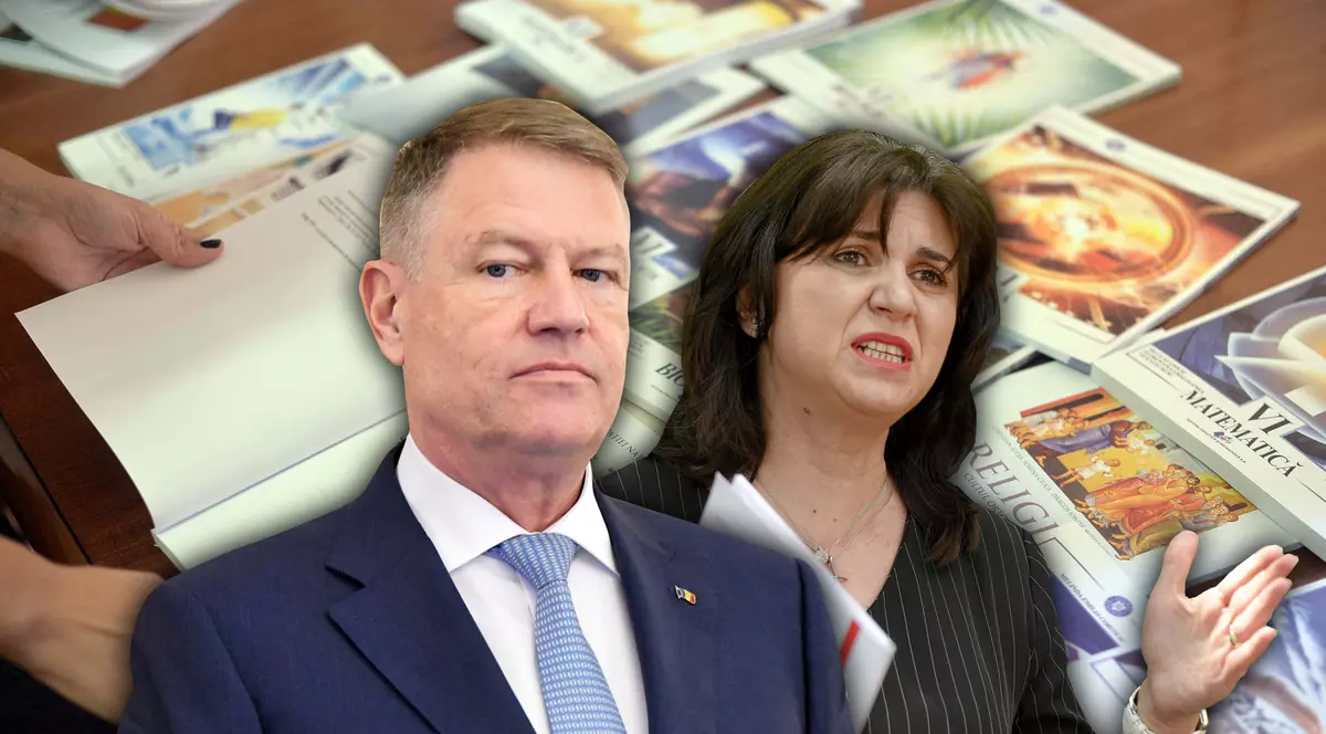 Ce a răspuns președintele Iohannis când a fost întrebat de Libertatea de ce elevii de a VIII-a nu vor avea manual de Română nici măcar online, eșec 100% al ministrului liberal Anisie