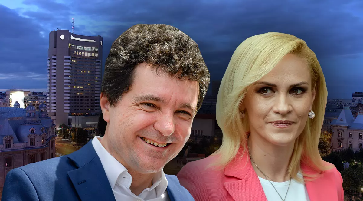 Rezultate parțiale București | Avansul lui Nicușor Dan în fața Gabrielei Firea este de peste 4%, după numărarea a 94% dintre voturi