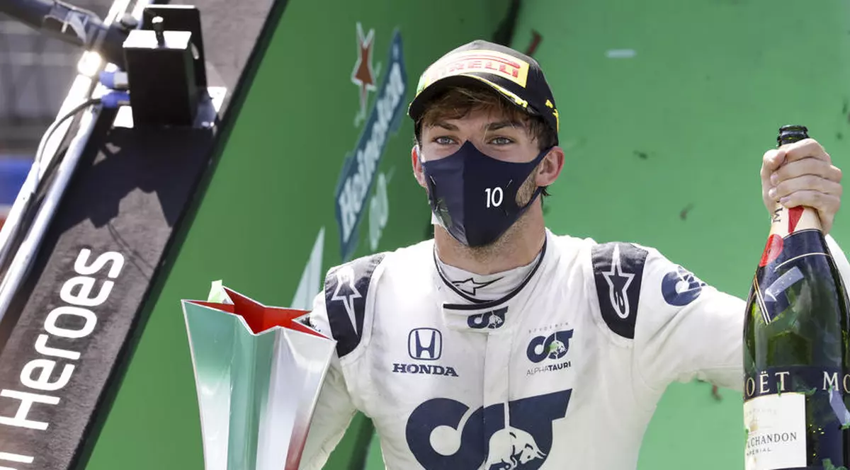 Francezul Pierre Gasly a câştigat Marele Premiu al Italiei de Formula 1