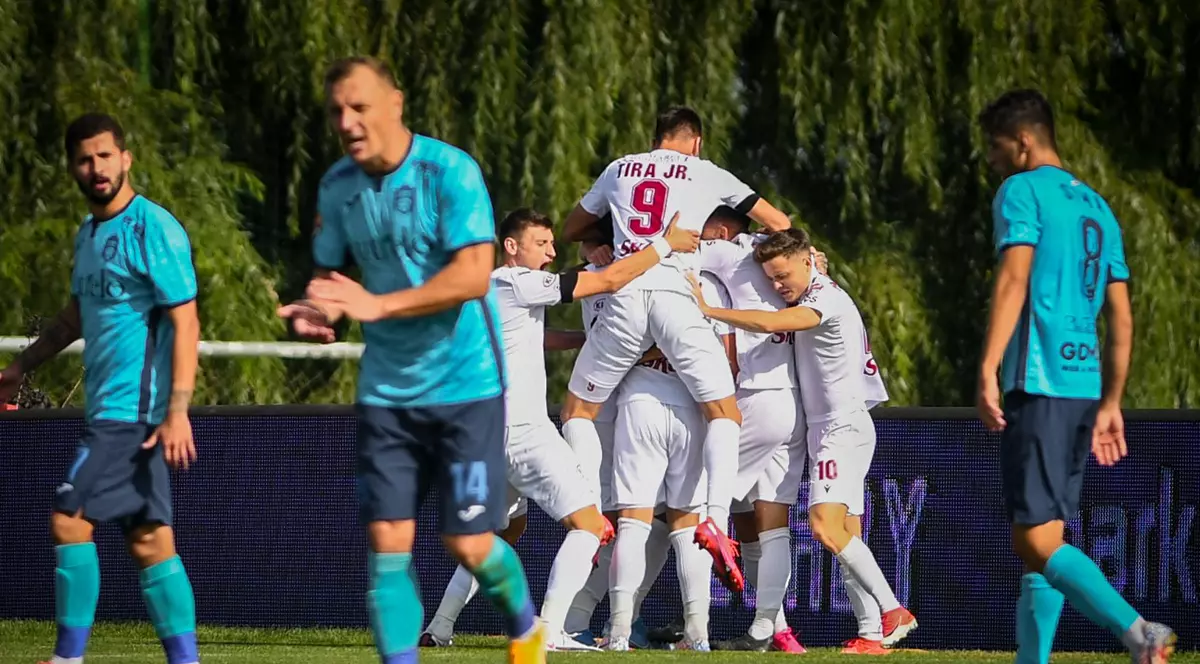 Liga 2, etapa a șasea. Rapid a trecut de Chiajna. Remize pentru Petrolul și Craiova lui Mititelu