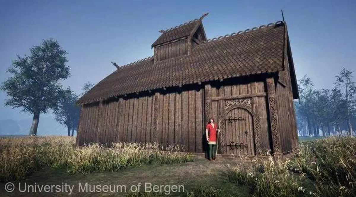 dedicat zeilor nordici Thor și Odin, vechi de 1.200 de ani, a fost descoperit în Norvegia. Foto: University Museum of Bergen
