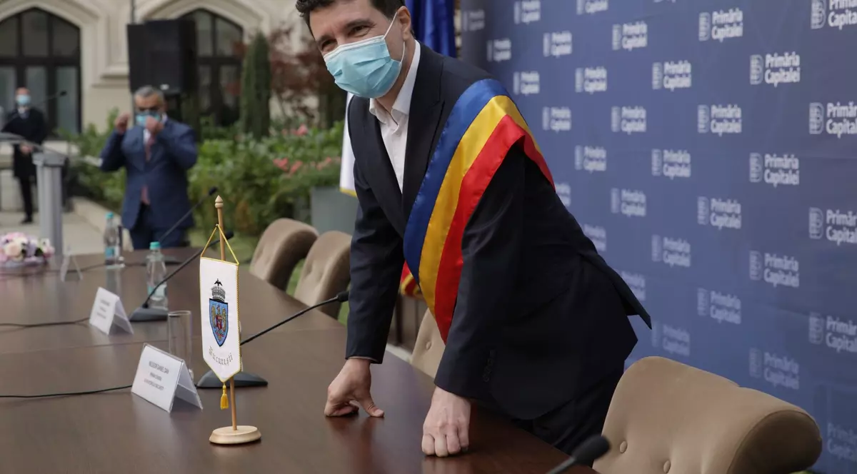 Primarul Capitalei, Nicușor Dan. Foto: Vlad Chirea