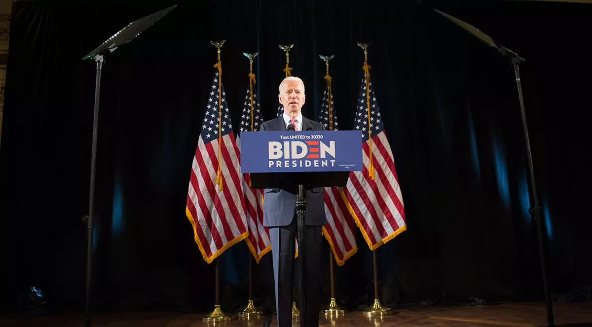 Joe Biden în timpul campaniei electorale. Foto EPA
