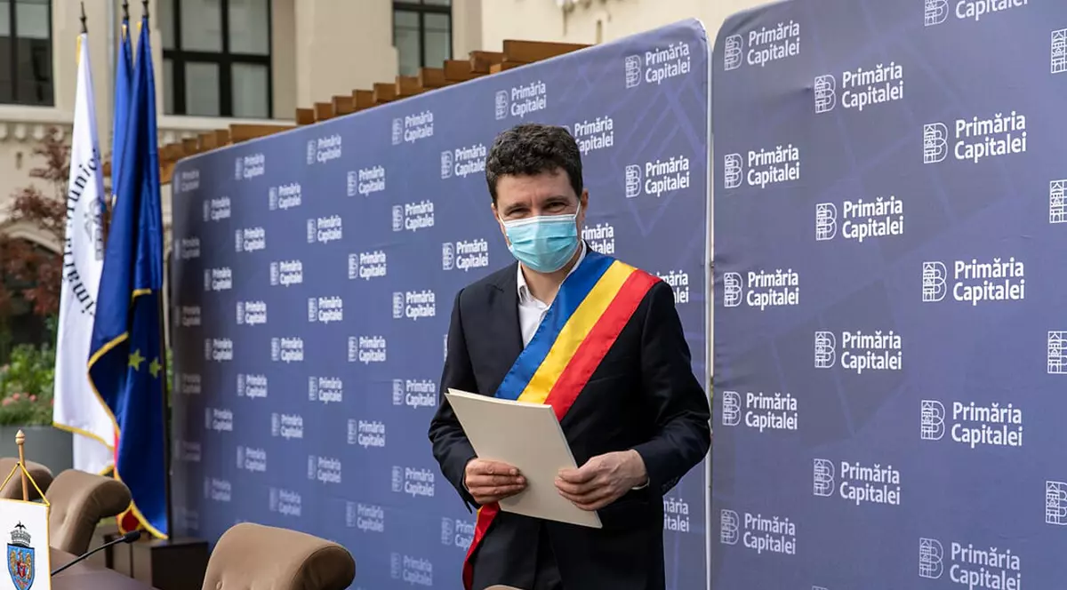 Primarul Capitalei, Nicușor Dan. Foto: Vlad Chirea