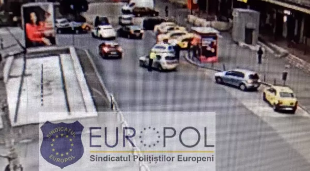 VIDEO | Un polițist din București a fost lovit cu mașina de un șofer care a refuzat să se legitimeze