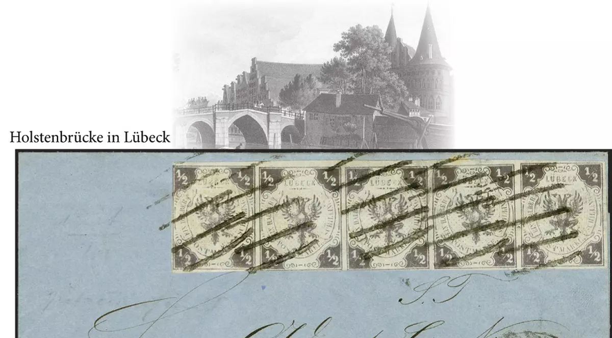 O scrisoare timbrată din secolul al XIX-lea a fost vândută cu 430.000 de euro
