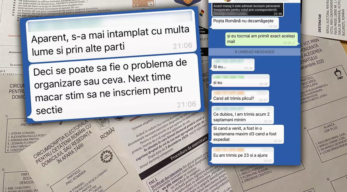 Studenți români din Olanda se întreabă cum plicul a făcut o săptămână când a venit, iar la întors spre țară același plic cu votul nu a ajuns în două săptămâni!