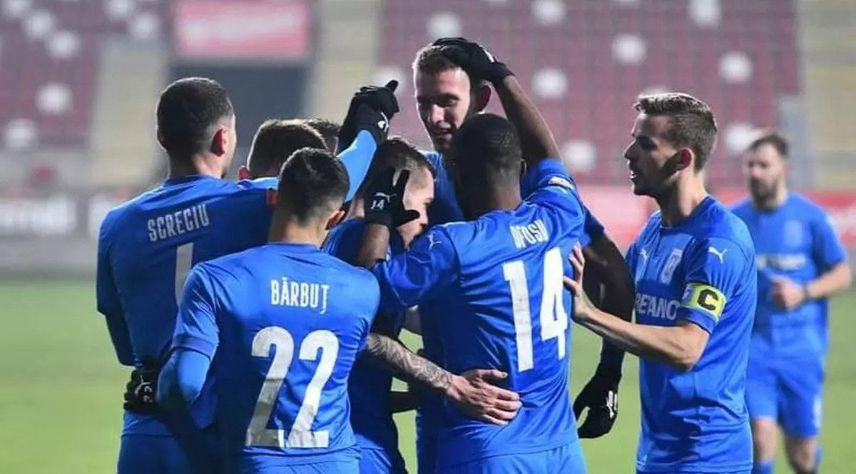 Liga 1, etapa a 13-a. Craiova a învins la Arad și a trecut pe primul loc