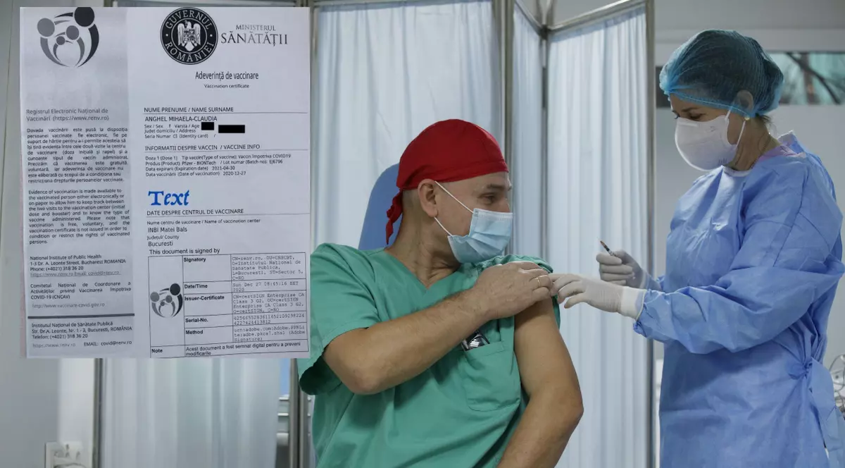 Adeverința de vaccinare anti-COVID, disponibilă în format electronic. De unde poate fi descărcată
