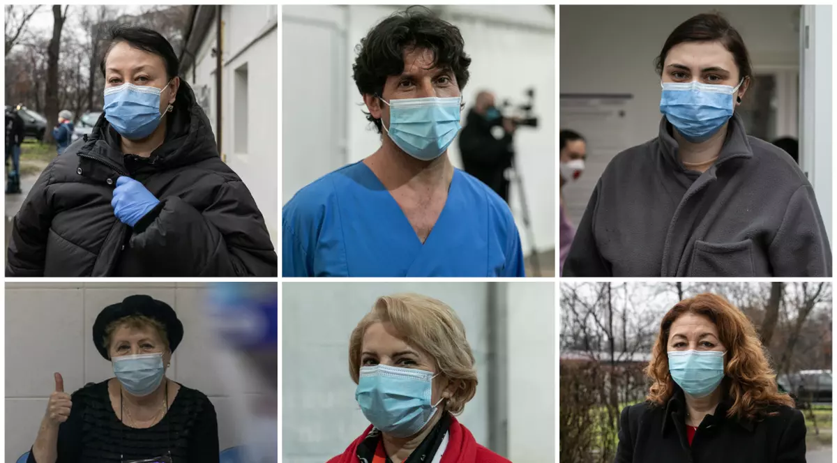 La ce s-au gândit opt cadre medicale care s-au vaccinat în prima zi: copii, nepoți și revenirea la normalitate. „Apariția vaccinului pentru noi reprezintă rezolvarea”