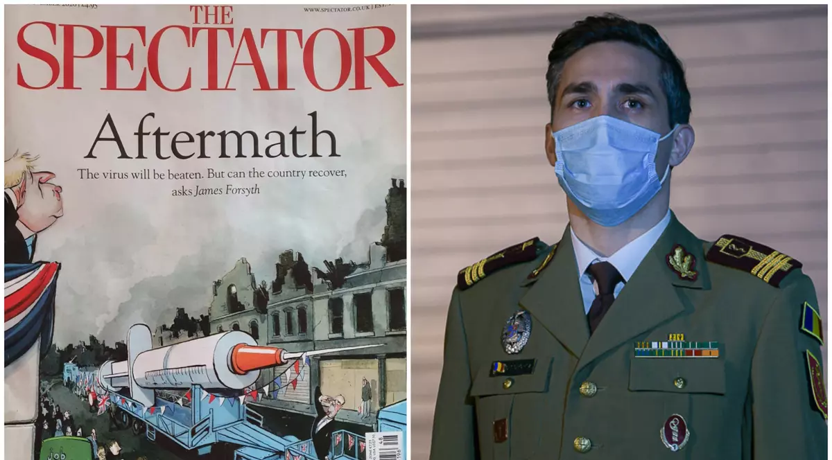 Cam multă paradă de uniforme și declarații pentru un vaccin de a cărui nevoie vitală trebuie să fie convinși milioane de oameni obișnuiți