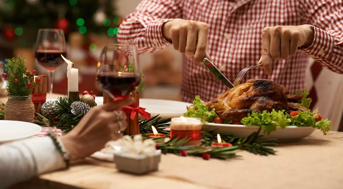 Masa de Crăciun (foto shutterstock)