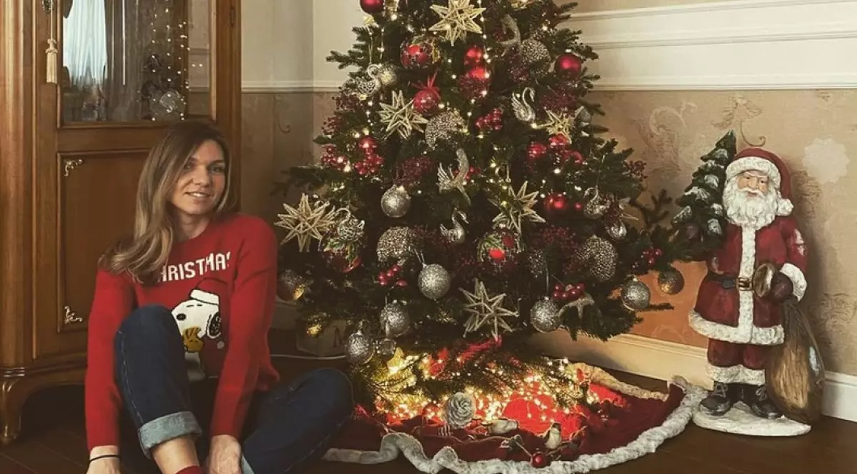 Cum a petrecut Crăciunul Simona Halep