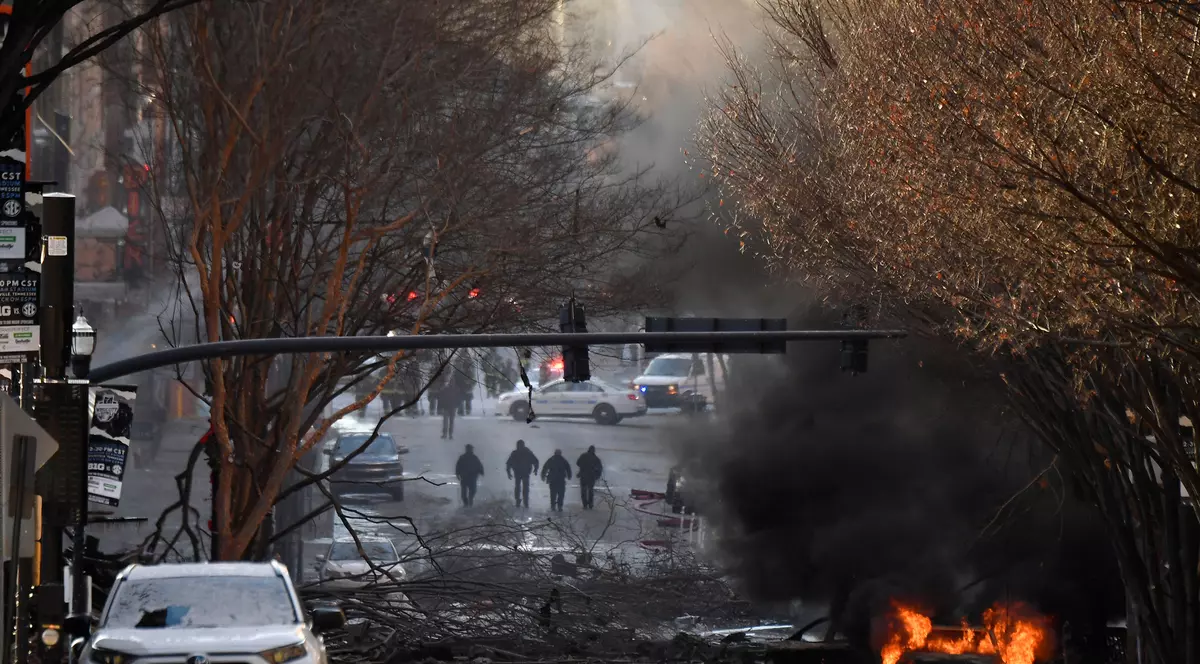 Explozia puternică din Nashville, rezultatul unui posibil atac sinucigaș