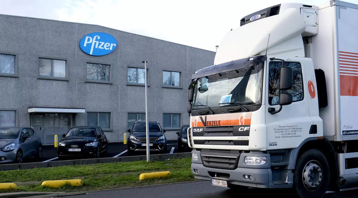 Primele loturi de vaccin Pfizer au început să fie transportate către țările UE