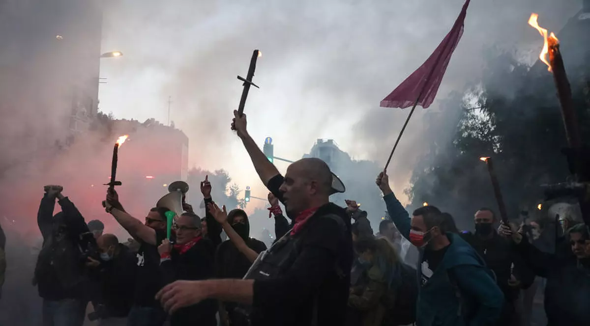 Arestări și răniți în Israel, în timpul manifestărilor împotriva premierului Benjamin Netanyahu